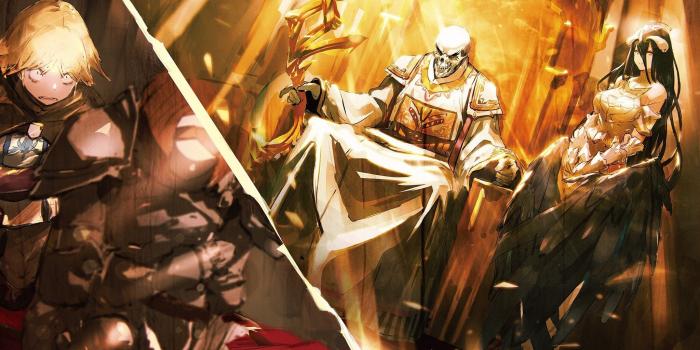 2048x1106 Download 2048x1152 Wallpaper Overload, Anime, Skull King, Throne