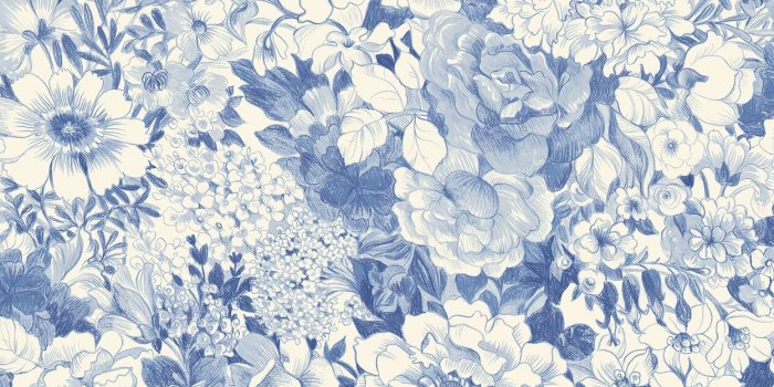 1249x1280 Kitchen Bed Bath IV by Brewster 2686-21715 Dodge Blue Geometric Wallpaper