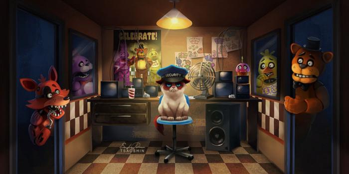 2048x1536 XD the animatronics are like what the?? I love it! U got this grumpy