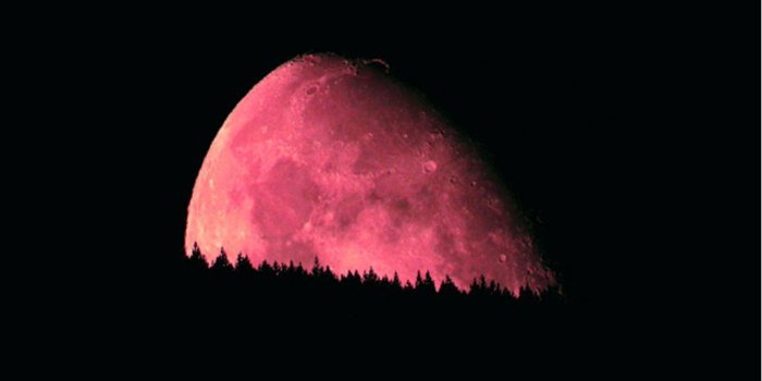 1080x1920 Big Red Moon Dark Night #iPhone #6 #plus # wallpaper | iPhone 6~8