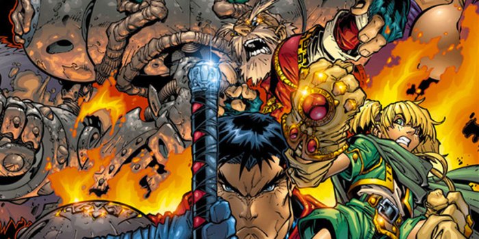 1024x1024 Joe Madureira Ultimates Wallpaper