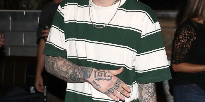 1640x2000 Rapper Lil Xan Reveals New Face Tattoo Dedicated to Mac Miller