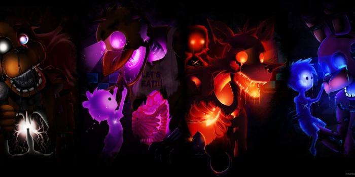1411x566 Five Nights at Freddy's Wallpaper by TheNornOnTheGo