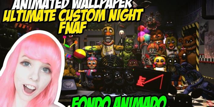 1280x720 Animated Wallpaper: Ultimate Custom Night Five Nights at Freddy's Complete  50/20 FNaF UCN Beat Scott