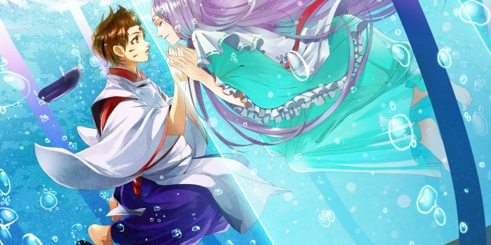 2880x1800 Anime Couple ❤ 4K HD Desktop Wallpaper for 4K Ultra HD TV • Wide