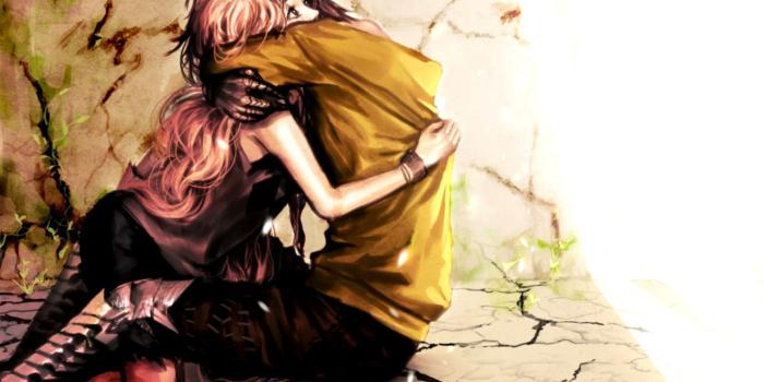 1520x950 Anime Couple Hug Latest Hd Wallpapers Free Download | Net Wallpapers
