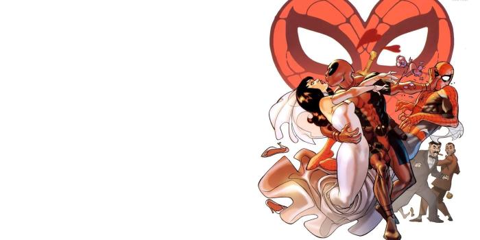 1920x1080 Deadpool kissing the girl wallpaper - Comic wallpapers - #47510