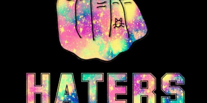 1101x1830 Eff U haters galaxy wallpaper I created for the app CocoPPa! | To my
