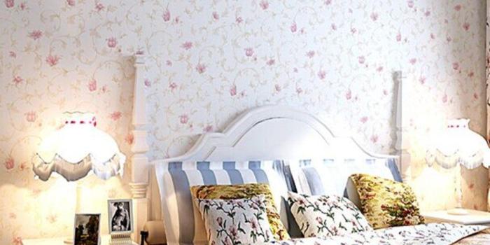 1001x1001 Non-woven garden flowers wallpaper/ romantic bedroom wallpaper roses