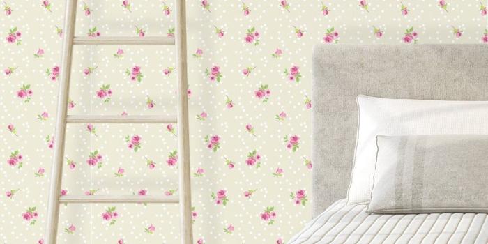 911x911 Floral Roses Wallpaper, Vintage Romantic Wall Decor, Baby Girl Nursery  Decor, Self Adhesive Wallpaper, Removable Wall Mural, Wall Covering