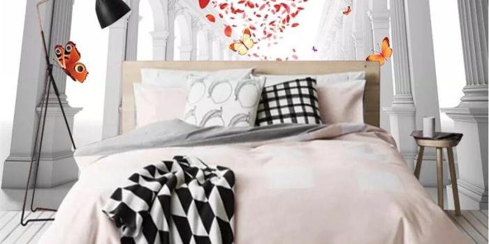 1280x1280 beibehang Custom wallpaper 3d photo murals European romantic wedding hall  living room TV background wall painting 3d wallpaper