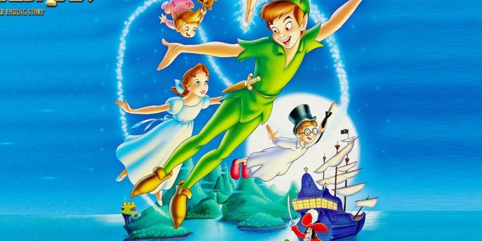 1280x1024 The Adventures Of Peter Pan Movie Poster Image For Desktop Wallpaper