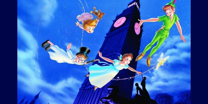 1440x900 Peter Pan Computer Desktop Background wallpaper_Funny