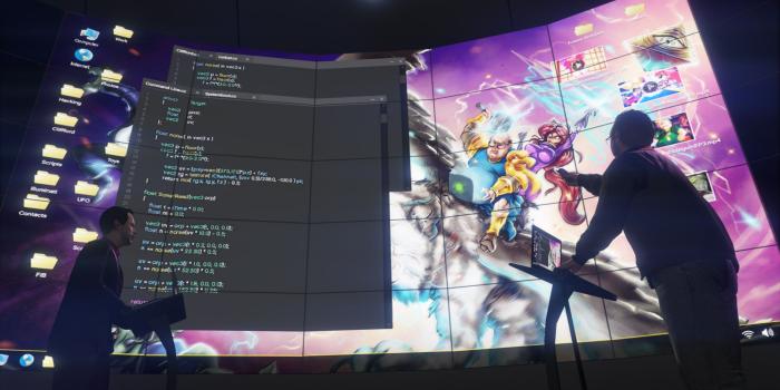 1920x1080 Lester Crest's Wallpaper Art from The Doomsday Heist - Rockstar Games