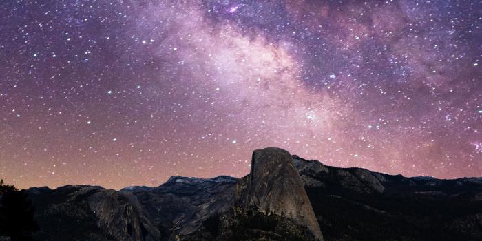 3664x5532 Galaxy over Yosemite National Park, in the western Sierra Nevada of