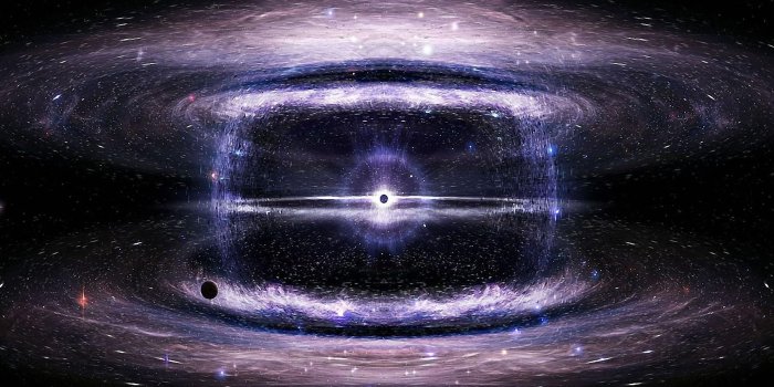 3840x2400 Download Wallpaper 3840x2400 Black hole, Space, Stars, Circles