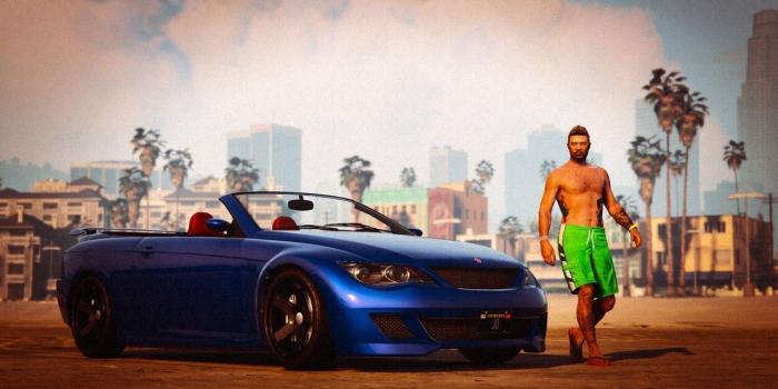 1280x720 GTA 5 Rare Wallpaper Poster #2 - Custom Size