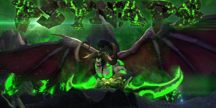 3840x2160 WoW Legion Illidan Custom Character 4K Wallpaper