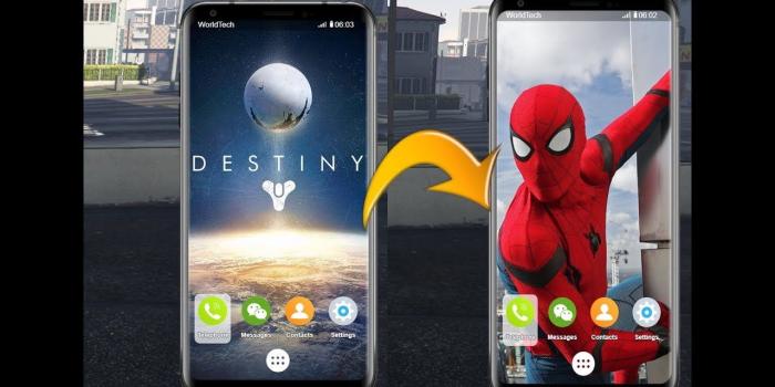 1280x720 TUTORIAL: Custom wallpaper handphone di GTA 5 GoodDay RP