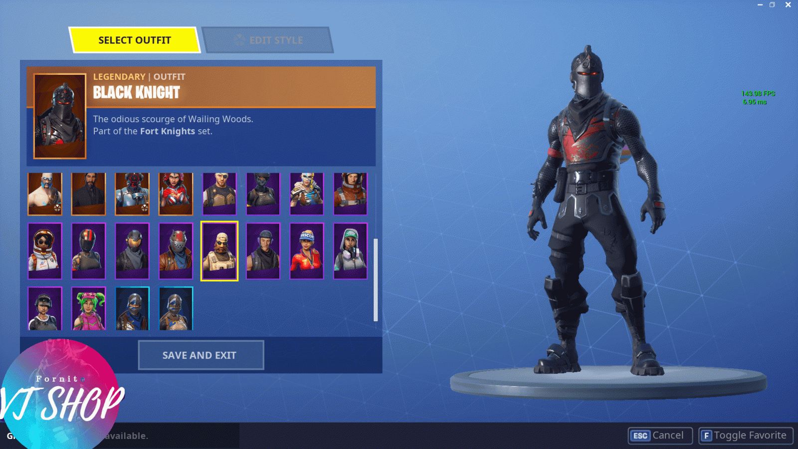 1920x1080 WTS] FORTNITE ACCOUNT ||| S2-S5 ||| BLACK KNIGHT SKIN ||| FULL EMAIL