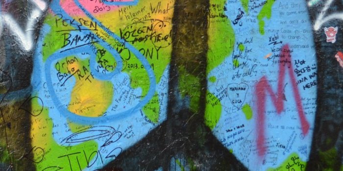 1440x2560 Prague Lennon Graffiti Wall Wallpaper - iPhone, Android & Desktop