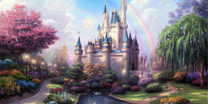 1920x1080 fantasy pictures of fairies | Fairy tale castle wallpaper - Fantasy