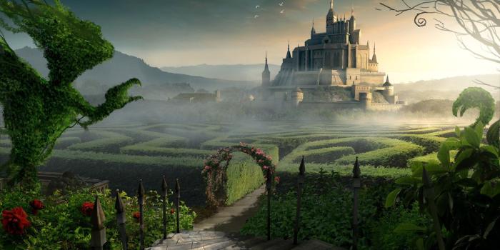 1920x1080 50+ Garden Castle Wallpapers - Download at WallpaperBro