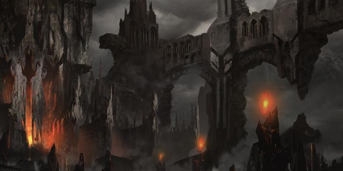 1920x1200 Dark castle wallpaper - Fantasy wallpapers - #16197