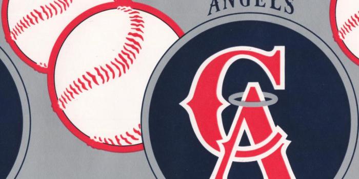 1000x1000 Vintage California Angels MLB Baseball Team Fan Sports Prepasted Wallpaper  Border