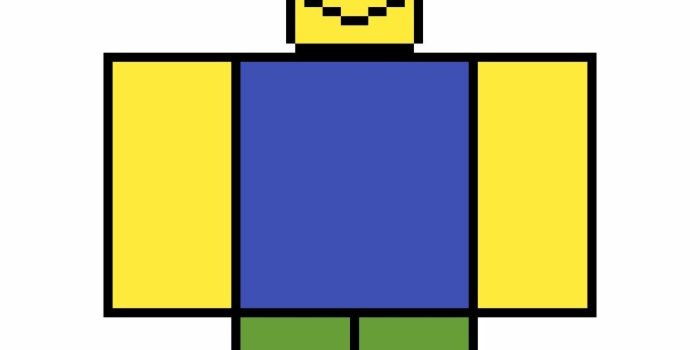 920x1077 Roblox Noob - Art Free PNG Images & Clipart Download #2443315