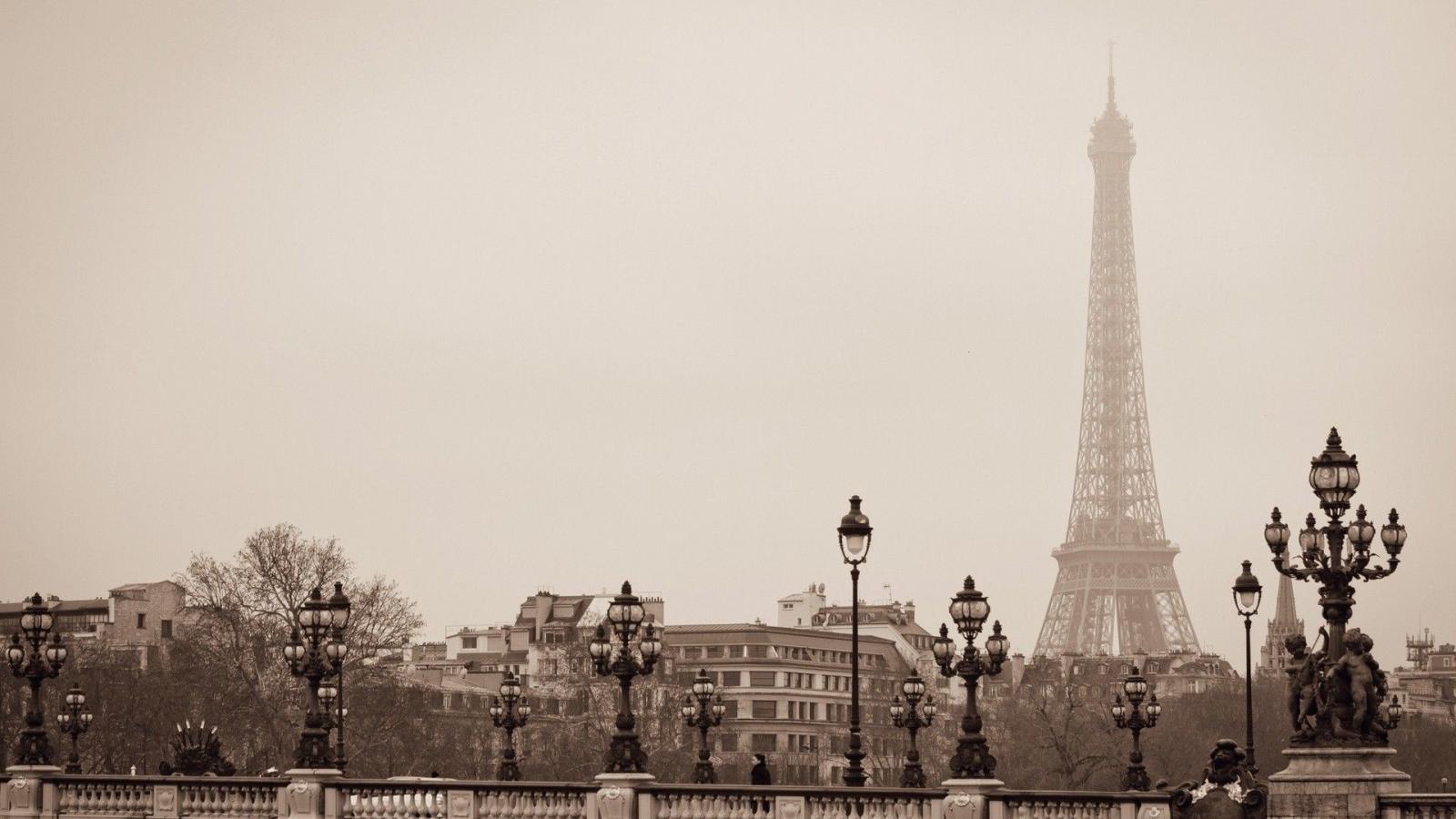 1920x1080 Black And White Paris Wallpapers Desktop For Desktop Wallpaper 1920