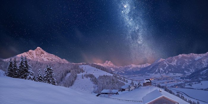 1920x1080 yosemite winter night wallpaper 1 - Planet Earth Photo (40835375