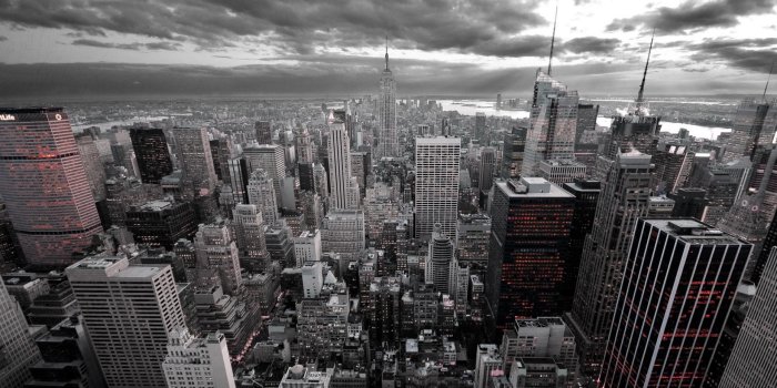 1920x1080 Black And White City Wallpaper Wide #6997018