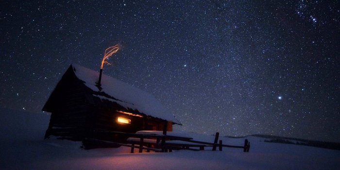 1920x1200 WallpaperMISC - Blue Winter Night HD Wallpaper 29 - 1920 X 1200 Free