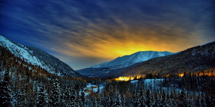 3840x2160 Alaska Winter Nights, HD Nature, 4k Wallpapers, Images, Backgrounds