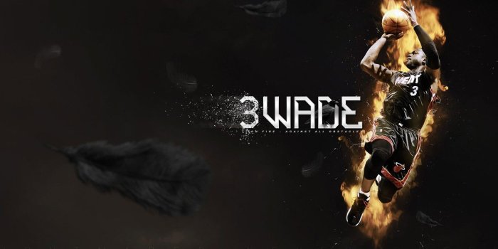 1332x850 Wallpaper fire, pen, Miami, feathers, fire, basketball, Raven, black