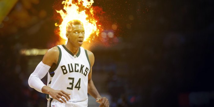 1920x1080 Giannis is on fire! [Wallpaper 1920x1080] : MkeBucks
