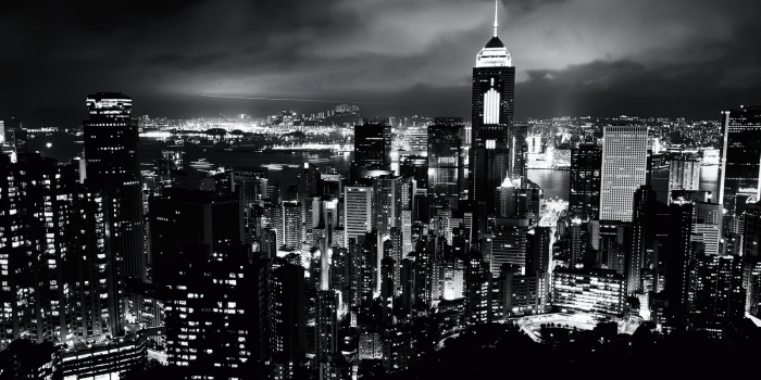 1600x960 Black White City | Free Best Hd Wallpapers 1600x960 (2087.98 KB)