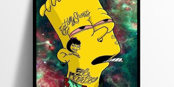 1000x1000 Homer Fan Cartoon Anime Wallpaper Canvas Painting Print Bedroom Home Decor  Modern Wall Art Oil Painting Poster Pictures Artwork