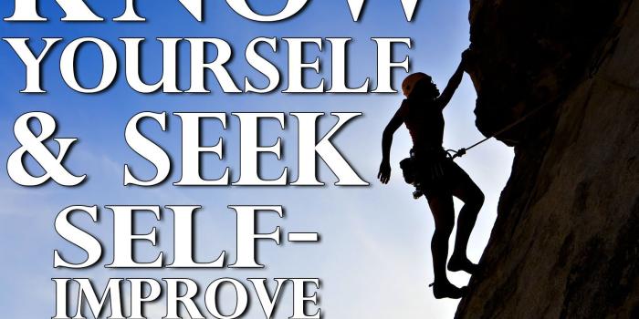 1600x1200 Know Yourself and Seek Self-Improvement
