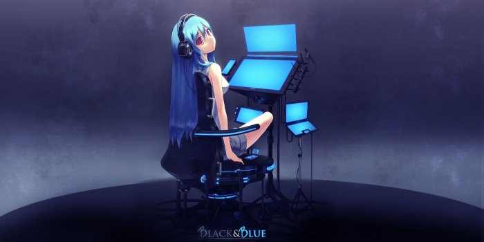 1920x1080 Hatsune Miku Vocaloid Girl Computer - Free Stock Photos, Images, HD