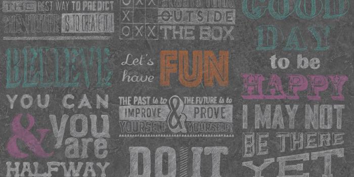 1386x1386 Caselio Tableau Craie Wallpaper - Black/MultiProduct Code: 68205467