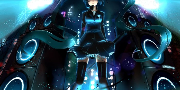 1600x1200 Wallpaper Vocaloid Hatsune Miku Girls Anime 1600x1200