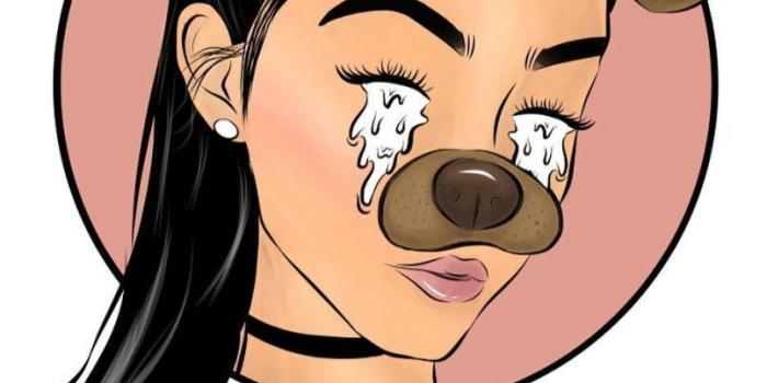 806x1007 Dope Girl Cartoon Wallpaper | Djiwallpaper.co