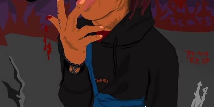 954x960 Big Kingmo101 on Cartoon art | Trippie redd, Trill art, Dope art
