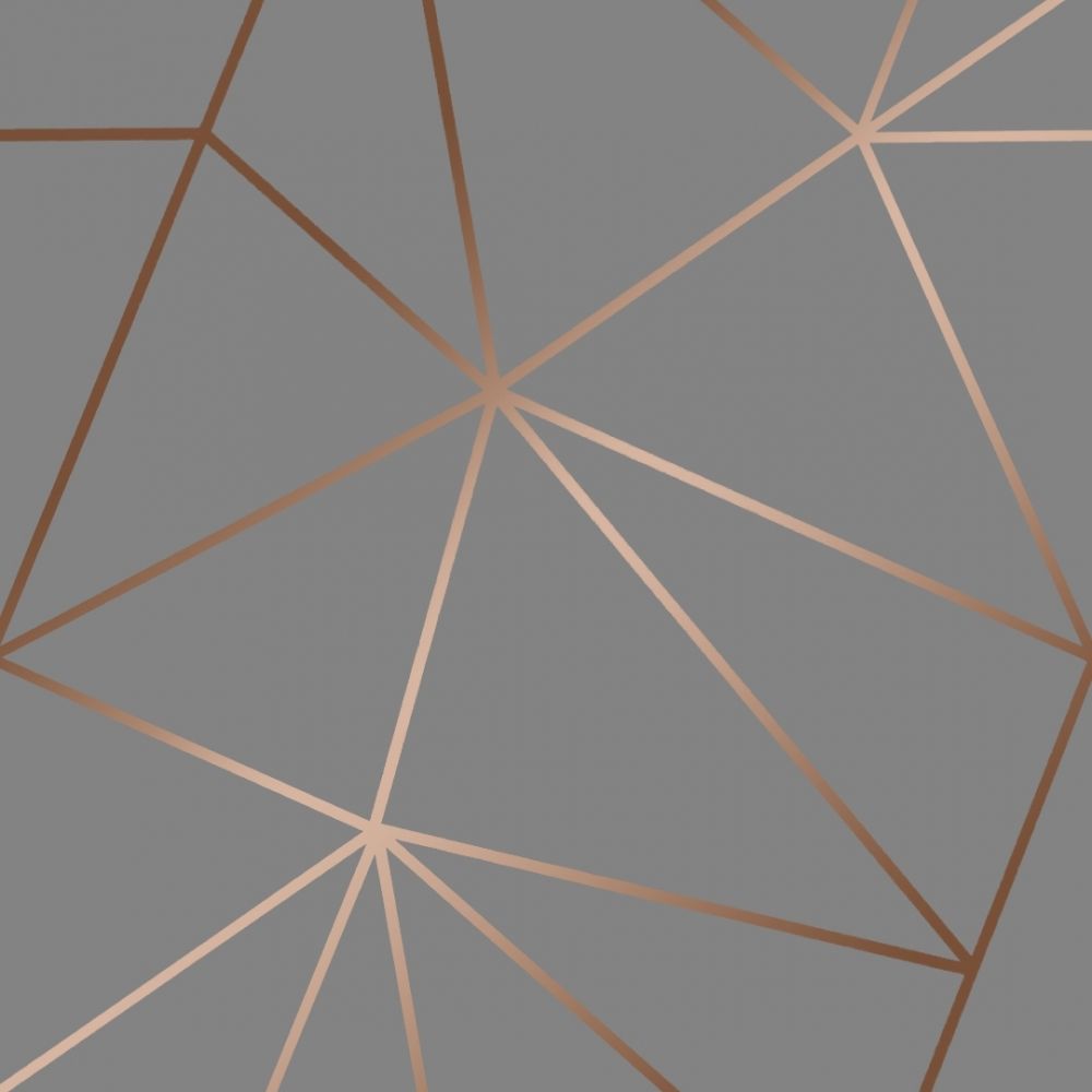 1000x1000 Zara Shimmer Metallic Wallpaper Charcoal Copper