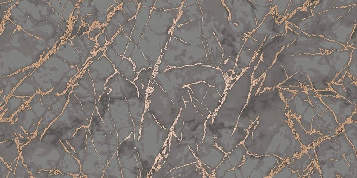 1500x1500 Metallic Marble Wallpaper Charcoal and Copper Fine Decor FD42267