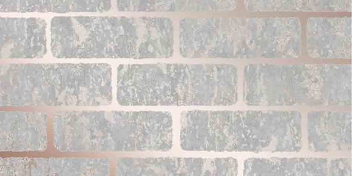 900x900 Superfresco Milan Rose Gold Brick Metallic Wallpaper - 106522