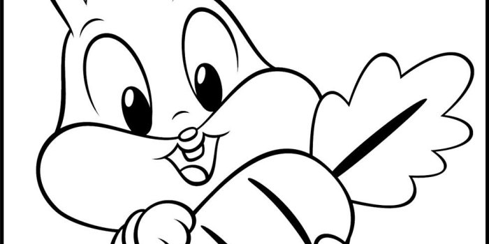 980x1500 Baby Bugs Bunny And Friends Coloring Pages