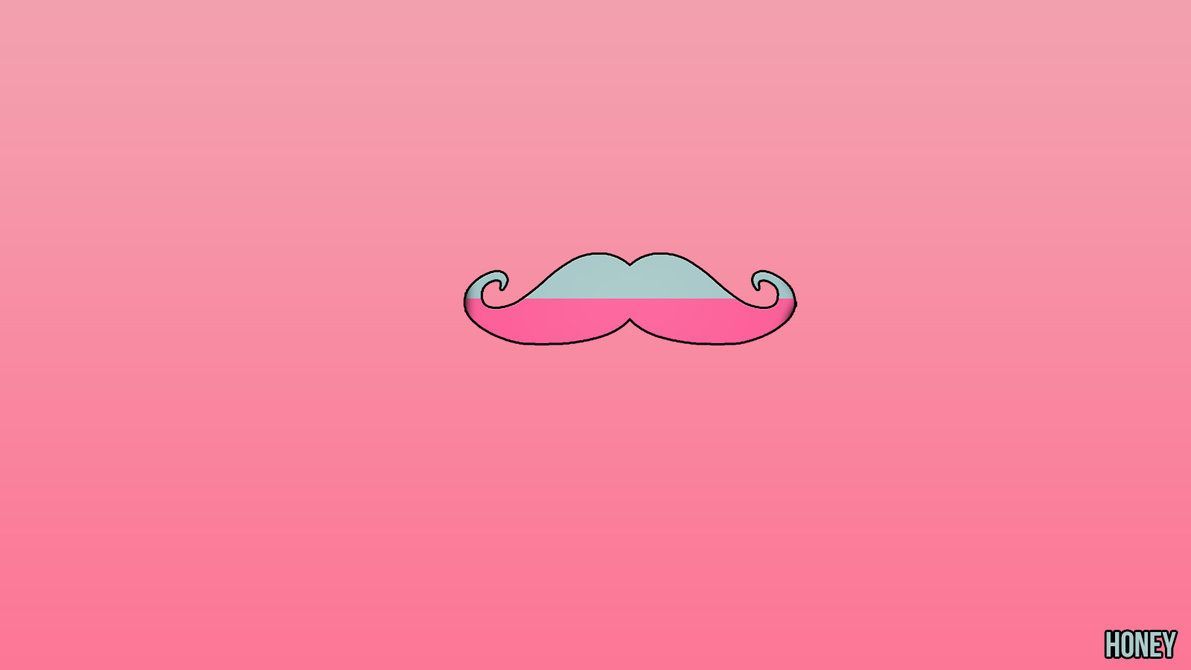 1191x670 Pink Mustache Wallpapers